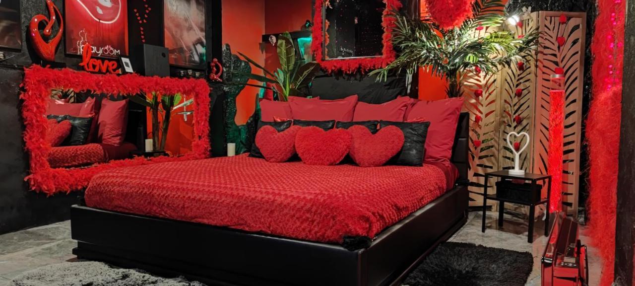 Loft Romantique Hammam Spa Privatif Playroom Grenoble Rom bilde